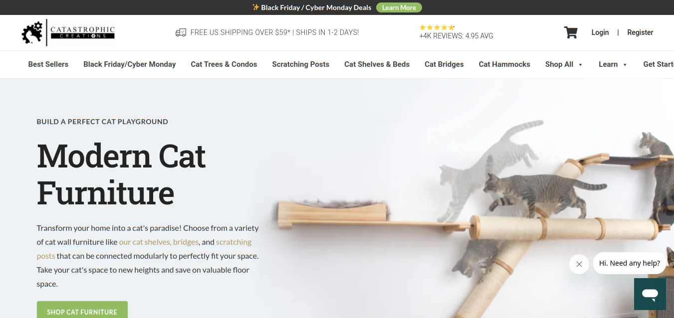CatastrophiCreations.com Reviews: A Trusted Name in Modern Cat Furniture