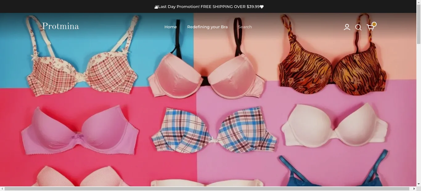 Protmina.com Bra Store – A Risk to Your Wallet
