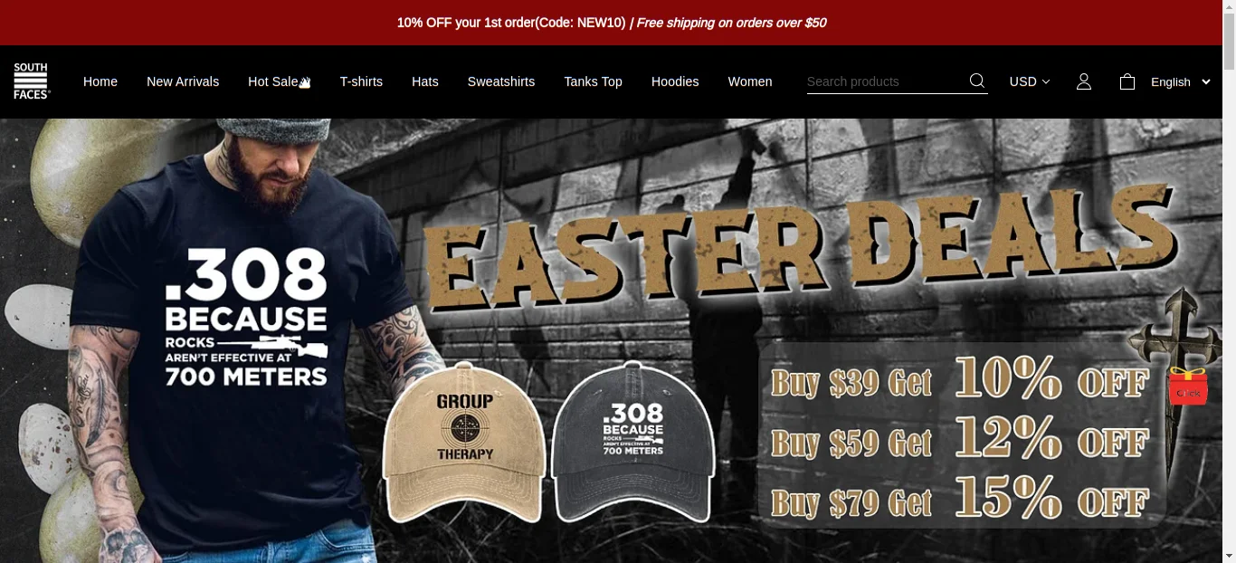 SouthFaces.com T-Shirts & Hats: Are They Worth the Risk? (Reviews Inside)