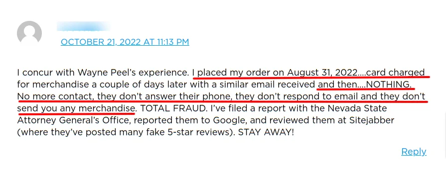 Mevancy Bad Review 3