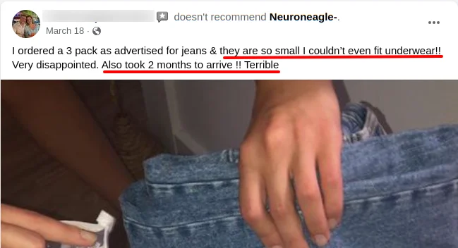 Neuroneagle Facebook Review 3