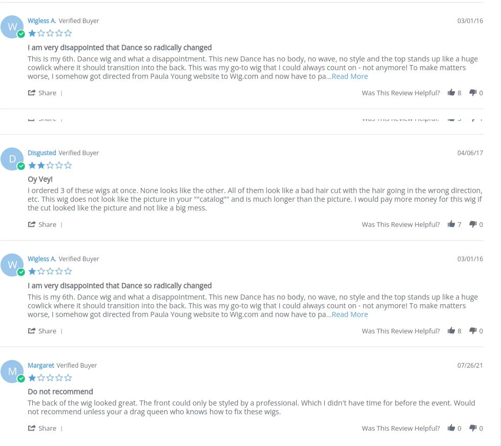Wig.Com Reviews