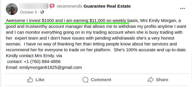 Guarantee Facebook Review 4