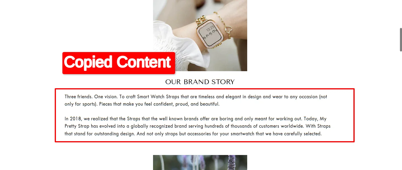 About Us Pretty Strapstm