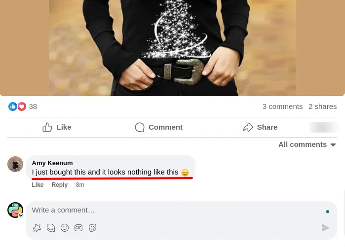 Ryabe Facebook Review 1