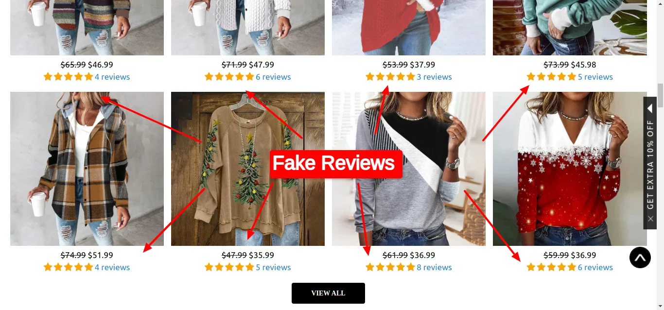 Ryabe Fake Reviews On Website