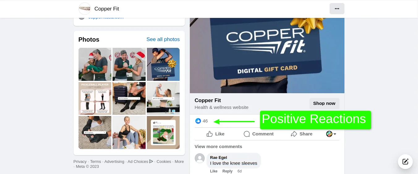 Coreshaper Facebook Reactions