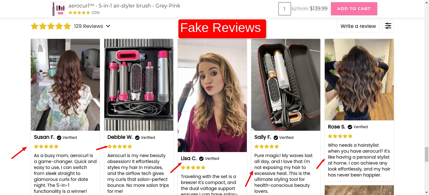 Fake Reviews