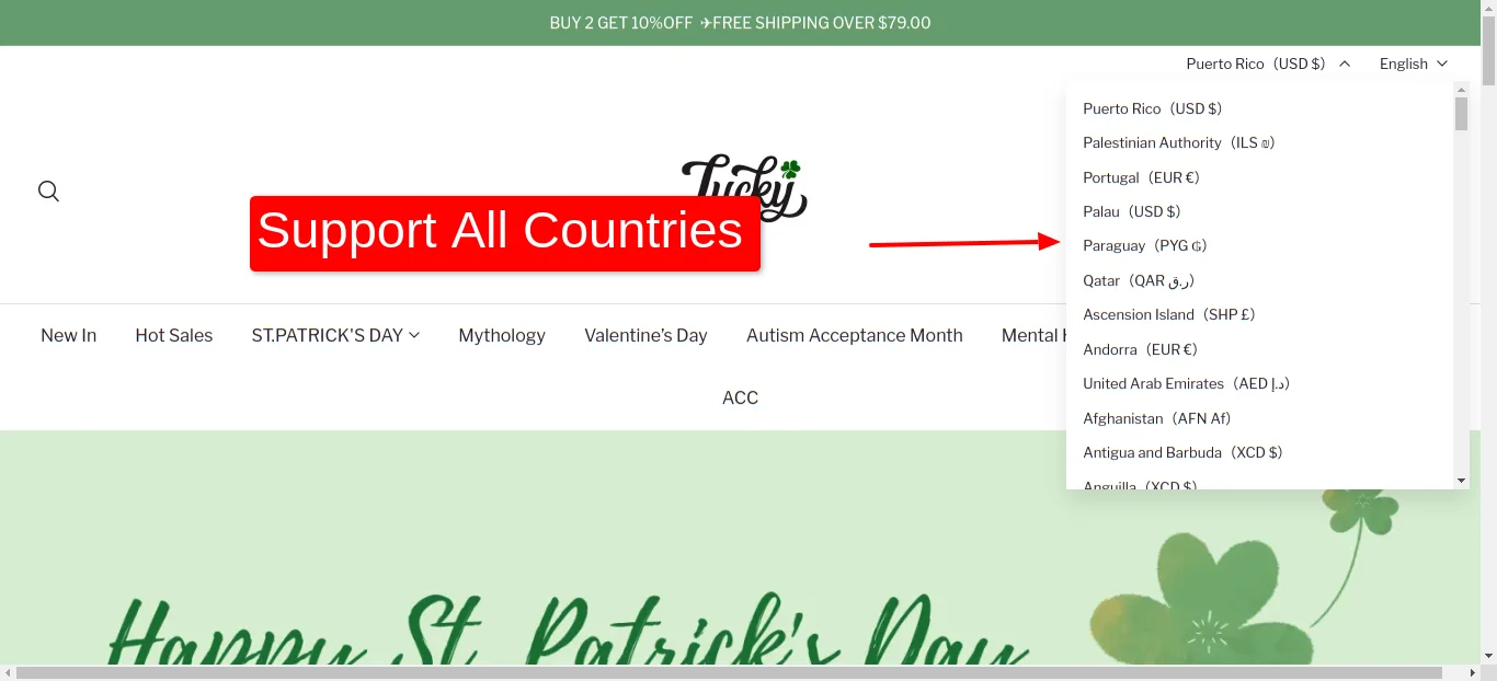 Luckyoutfit Home Page