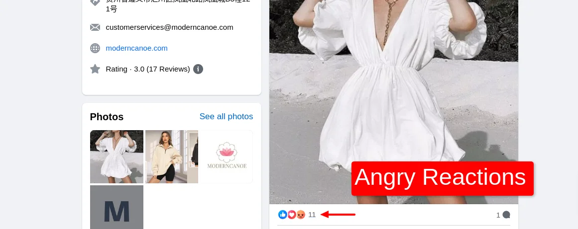 Moderncanoecom Facebook Angry Reactions