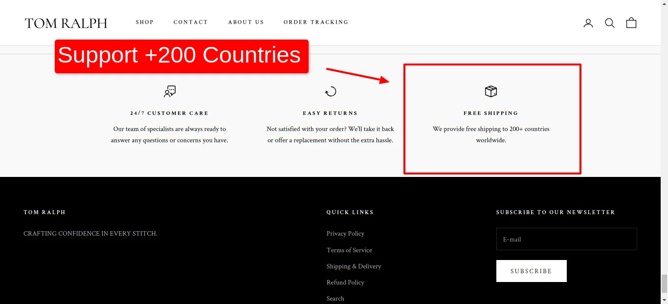 Metro Stripe Versa Puffer Countries Support