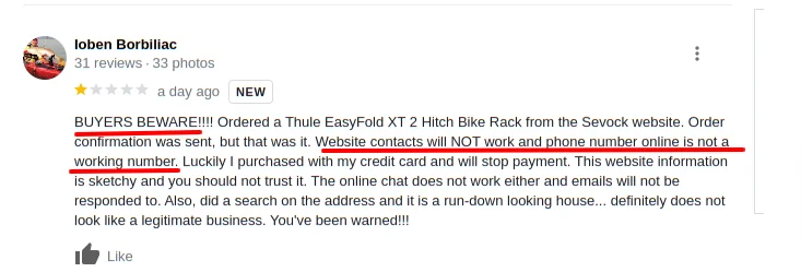 Sevock Center Review