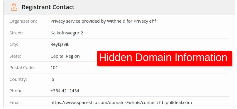 Whois Polideal Com