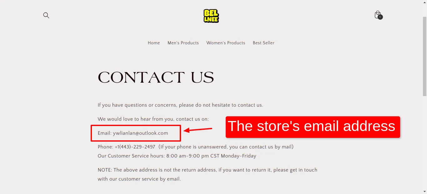 Contact Us Email Bellnee