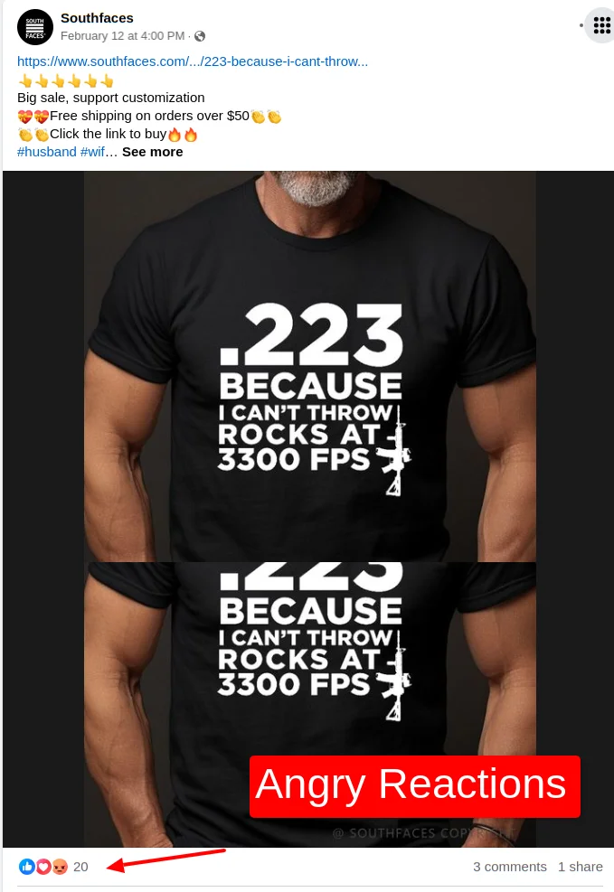 Southfaces Com Facebook Angry Reactions